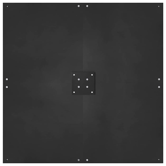 Base per ombrellone Nero 100 x 100 x 4 cm Acciaio 3407830