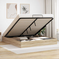 Letto ottomano Rovere Sonoma 193 x 120 x 25 cm Truciolare 3409207