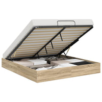 Letto ottomano Rovere Sonoma 193 x 120 x 25 cm Truciolare 3409207