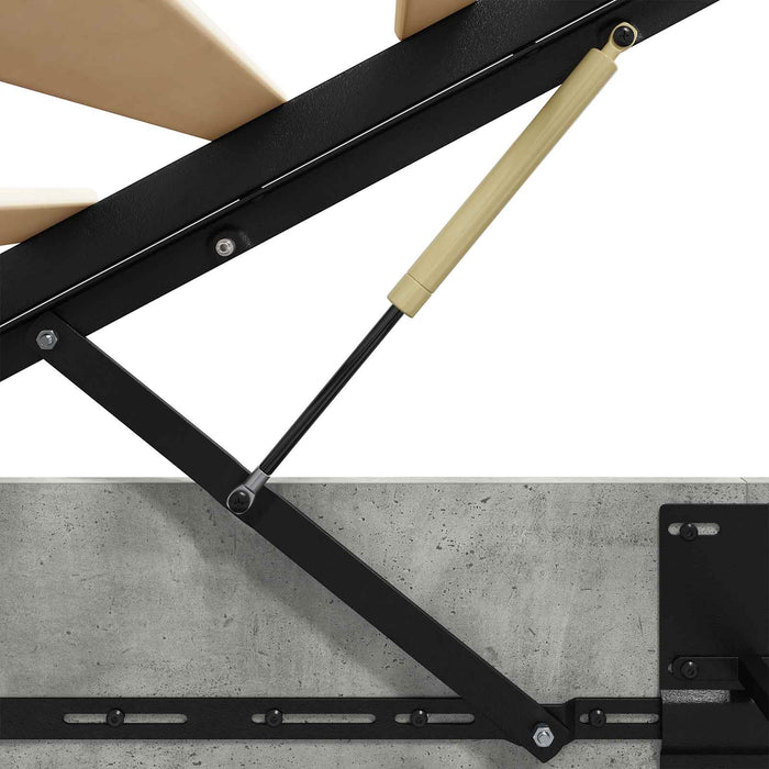 Letto ottomano Calcestruzzo 193 x 120 x 25 cm Truciolare 3409208