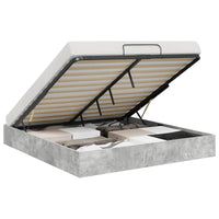 Letto ottomano Calcestruzzo 193 x 120 x 25 cm Truciolare 3409208