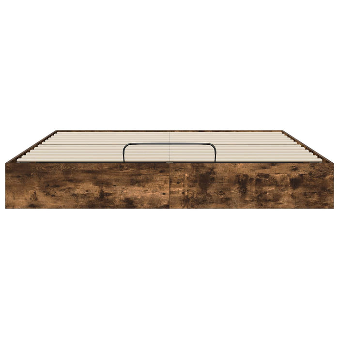 Letto ottomano Rovere fumé 193 x 120 x 25 cm Truciolare 3409209