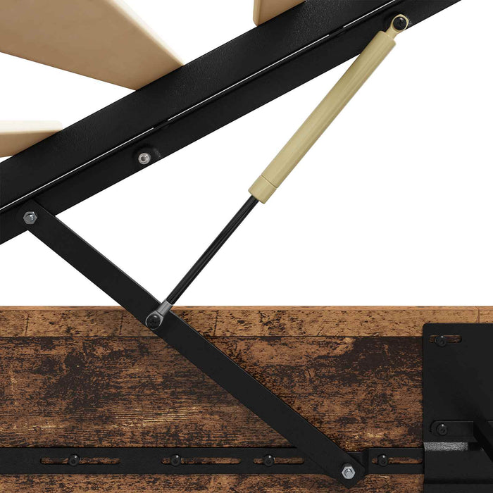 Letto ottomano Legno vecchio 193 x 120 x 25 cm Truciolare 3409211