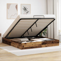 Letto ottomano Legno vecchio 193 x 120 x 25 cm Truciolare 3409211