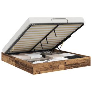 Letto ottomano Legno vecchio 193 x 120 x 25 cm Truciolare 3409211