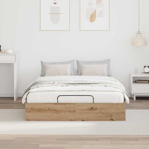 Letto ottomano Rovere artigianale 120 x 200 cm