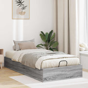 Letto ottomano Grigio Sonoma 193 x 120 x 25 cm Truciolare 3409250