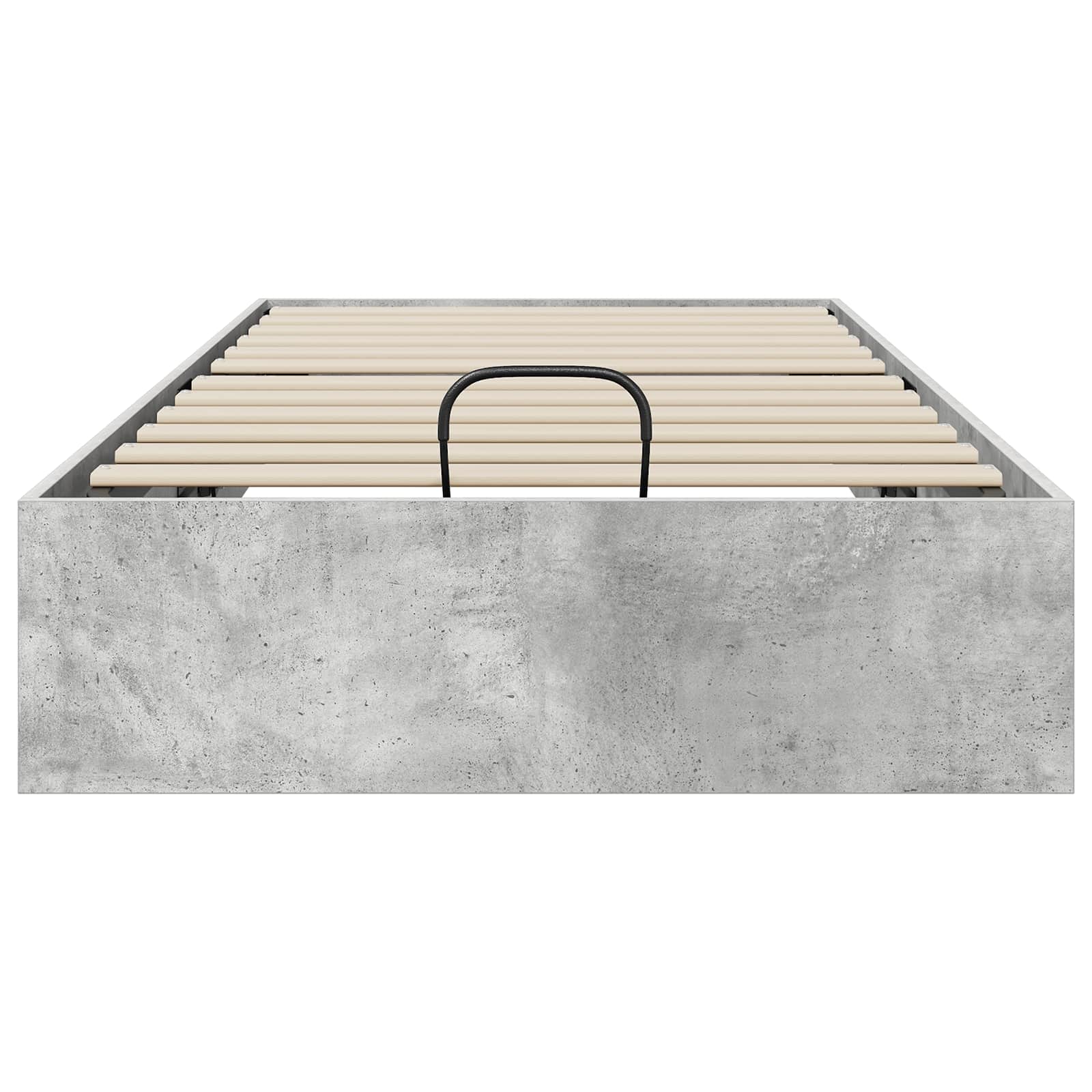 Letto ottomano Grigio cemento 80,5 x 200 cm Legno multistrato