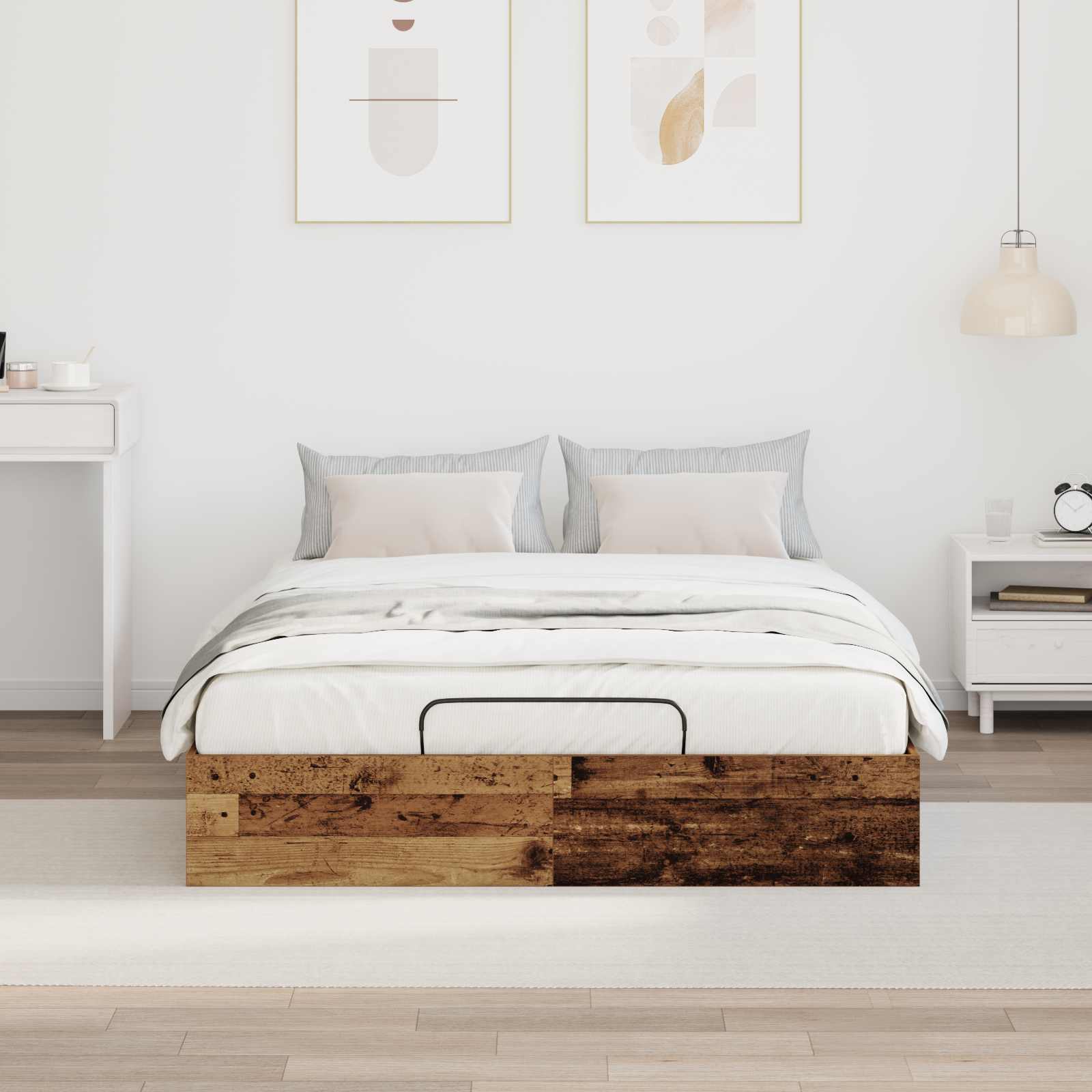 Letto ottomano Legno vecchio 193 x 120 x 25 cm Truciolare 3409283