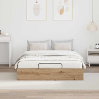 Letto ottomano Rovere artigianale 120 x 190 cm