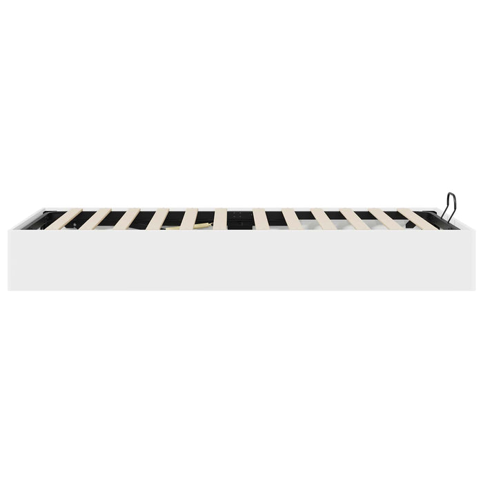 Letto ottomano Bianco 193 x 75,5 x 25 cm Legno multistrato