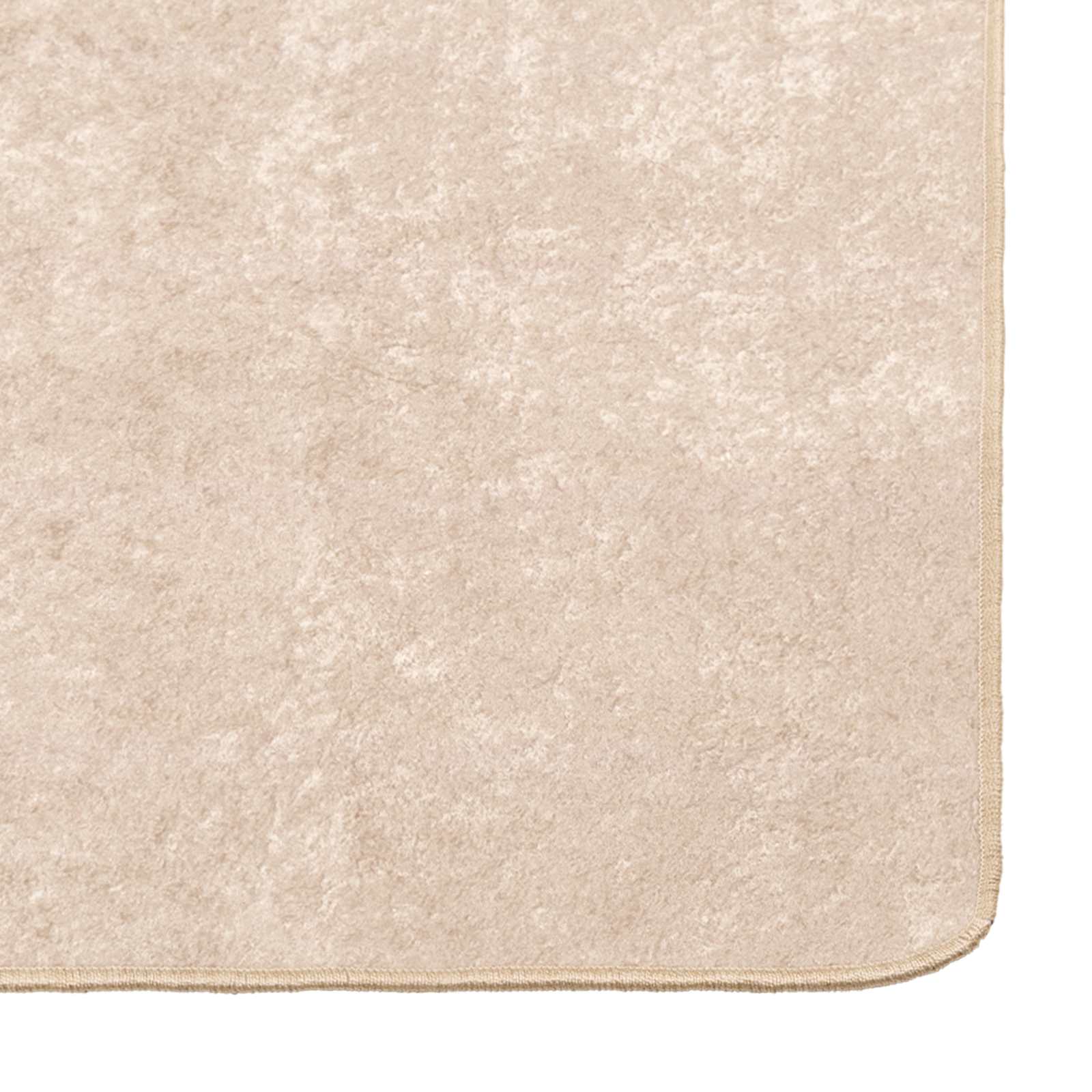 Tappeto Stampa Crema 150 x 50 cm Poliestere e PVC 42023045