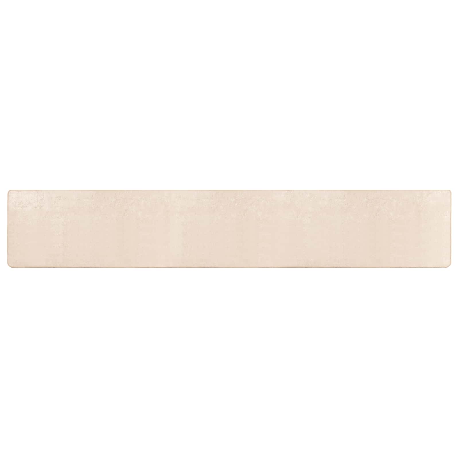 Tappeto Stampa Crema 400 x 50 cm Poliestere e PVC 42023050