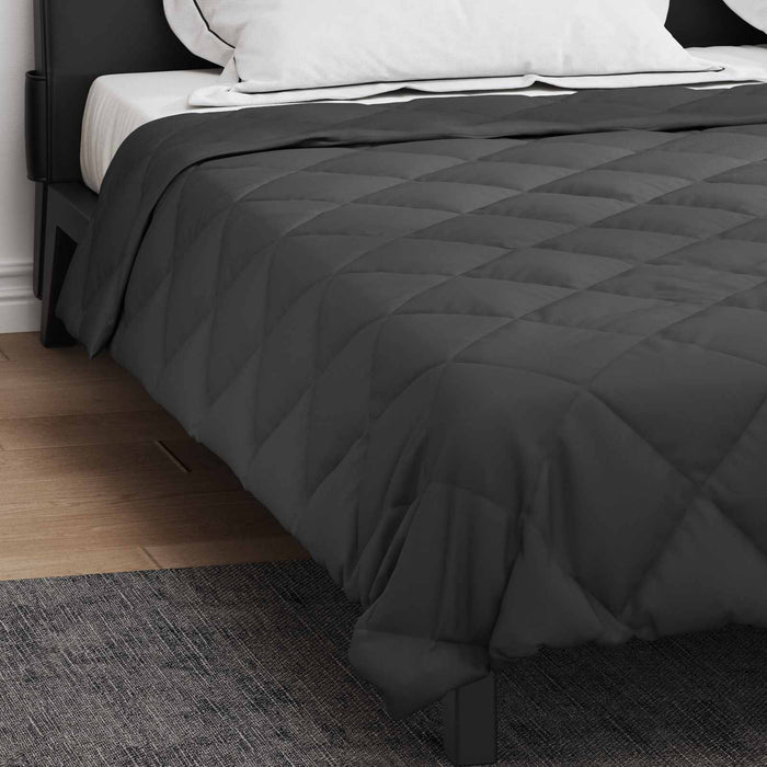 Duvet Estivo Antracite 240 x 200 cm Microfibra 42025408