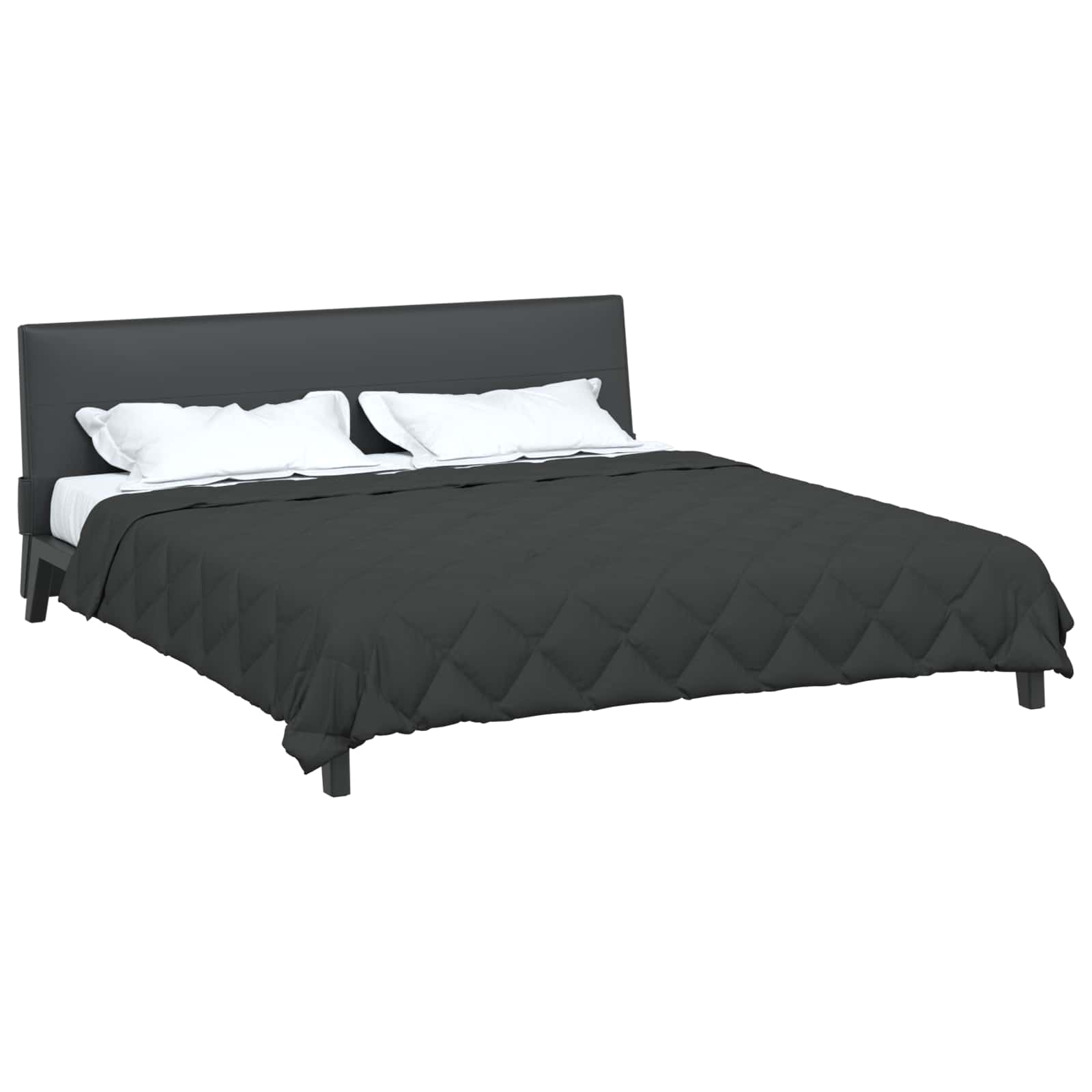 Duvet Estivo Antracite 220 x 260 cm Microfibra 42025414