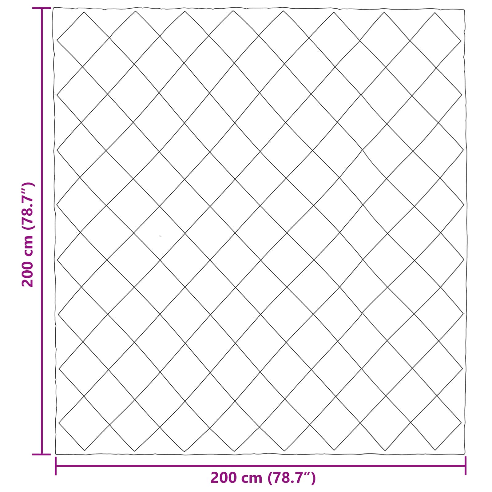 Duvet Estivo Talpa 200 x 200 cm Microfibra 42025455