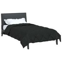 Duvet Estivo Nero 220 x 135 cm Microfibra 42025469