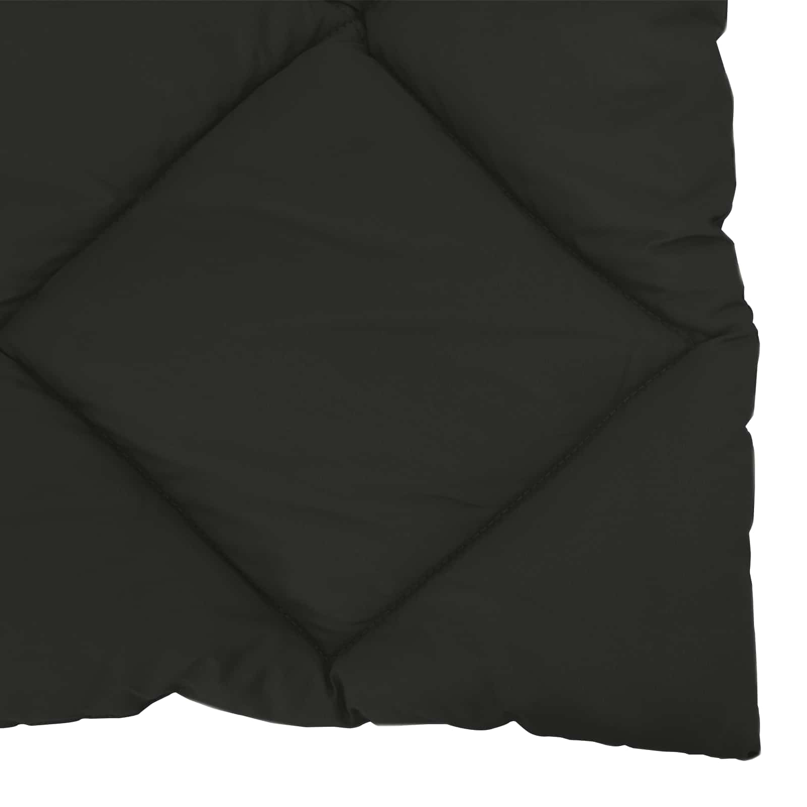 Duvet Estivo Nero 220 x 140 cm Microfibra 42025470