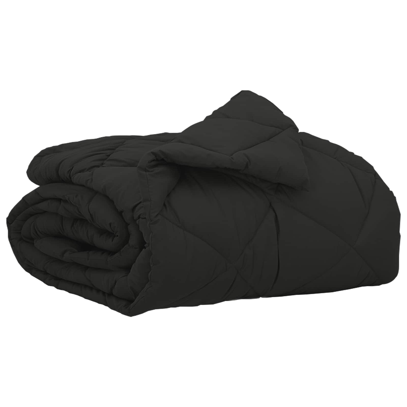 Duvet Estivo Nero 220 x 140 cm Microfibra 42025470