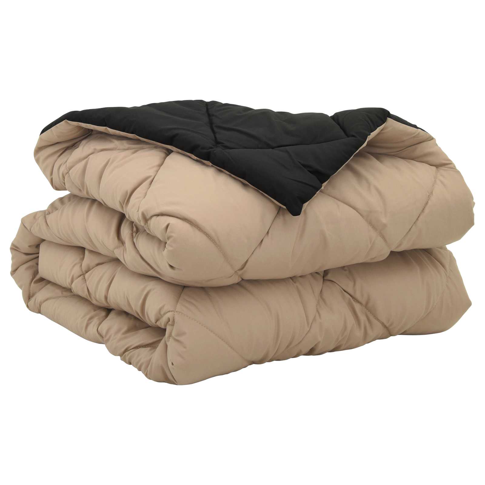 Duvet Estivo Nero e Talpa 200 x 155 cm Microfibra 42025490