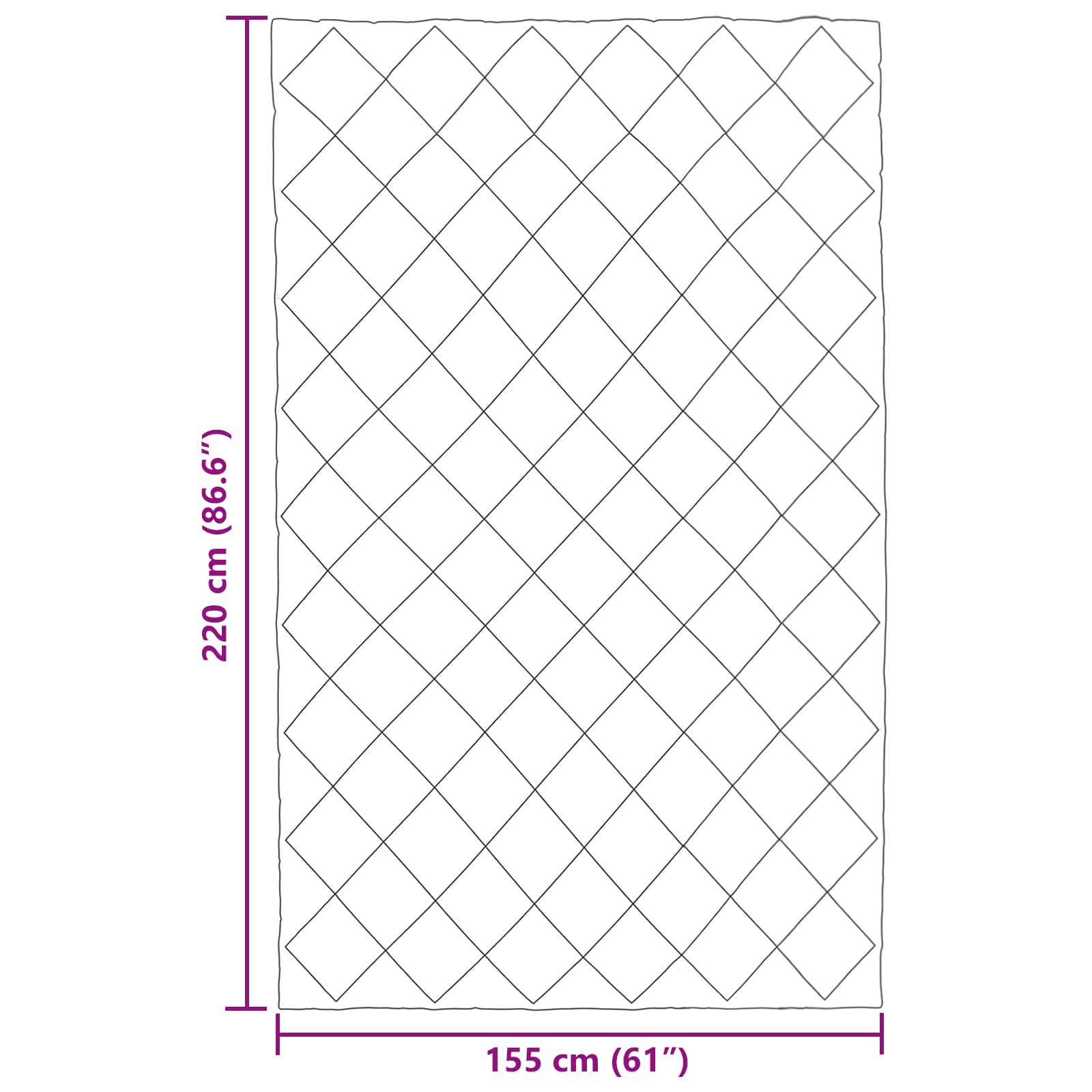Piumone Completo Annuale Grigio chiaro 220 x 155 cm Microfibra 42025627