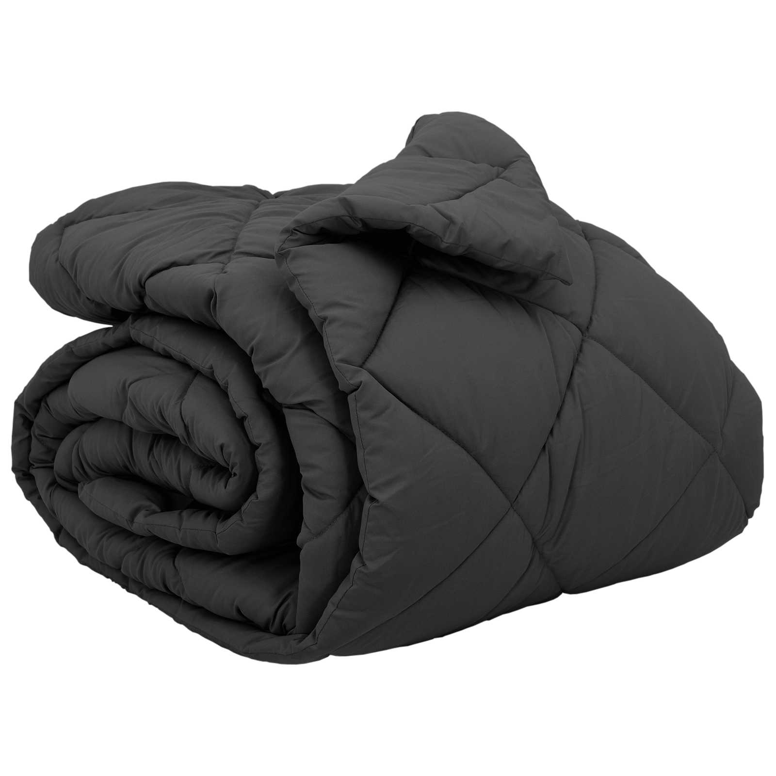 Duvet Invernale Antracite 220 x 240 cm Microfibra 42025653