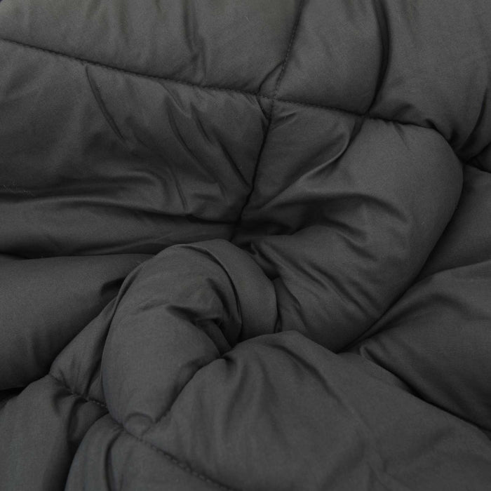 Duvet Invernale Grigio chiaro e Antracite 200 x 155 cm 42025754
