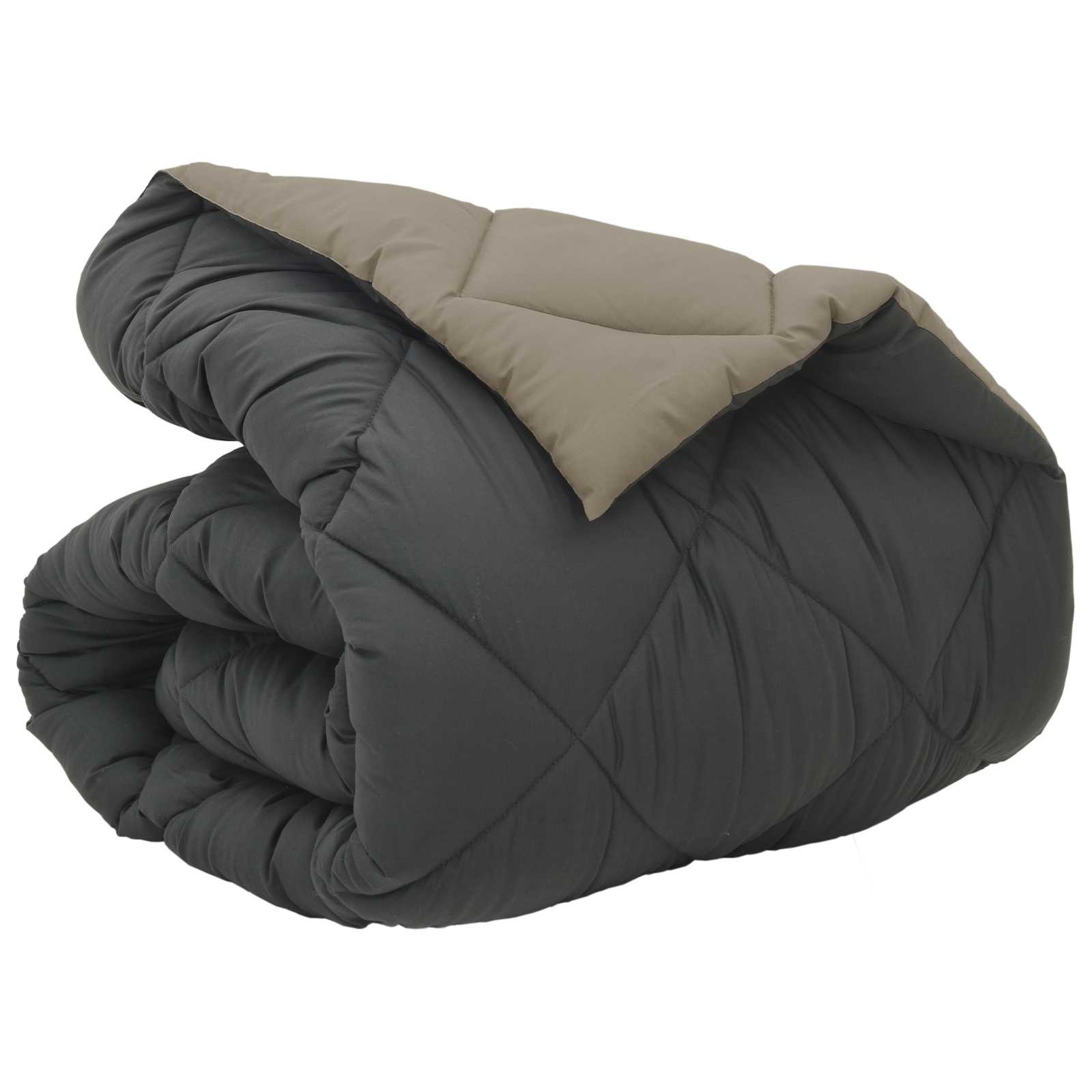 Duvet Invernale Grigio chiaro e Antracite 200 x 155 cm 42025754