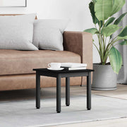 Tavolino da salotto Rovere Nero 40 x 40 x 36 cm 892536