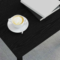 Tavolino da salotto Rovere Nero 40 x 40 x 36 cm 892536