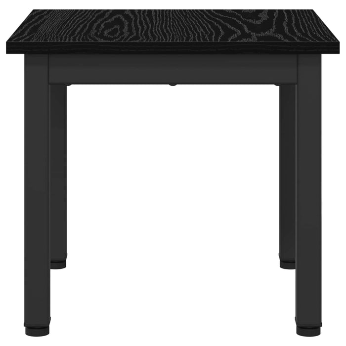 Tavolino da salotto Rovere Nero 40 x 40 x 36 cm 892536