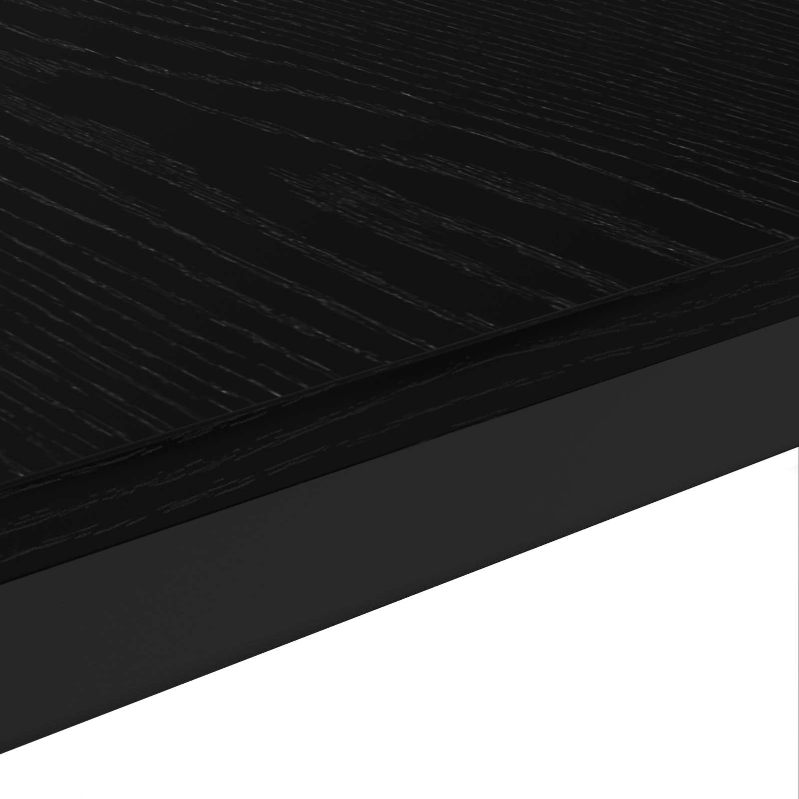 Tavolino da salotto Rovere Nero 50 x 50 x 36 cm 892542