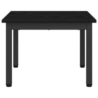 Tavolino da salotto Rovere Nero 50 x 50 x 36 cm 892542