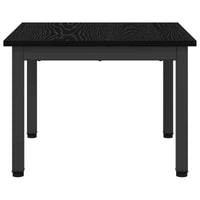 Tavolino da salotto Rovere Nero 50 x 50 x 36 cm 892542