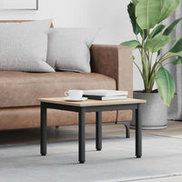 Tavolino da salotto Sonoma 50 x 50 x 36 cm Legno multistrato 892543