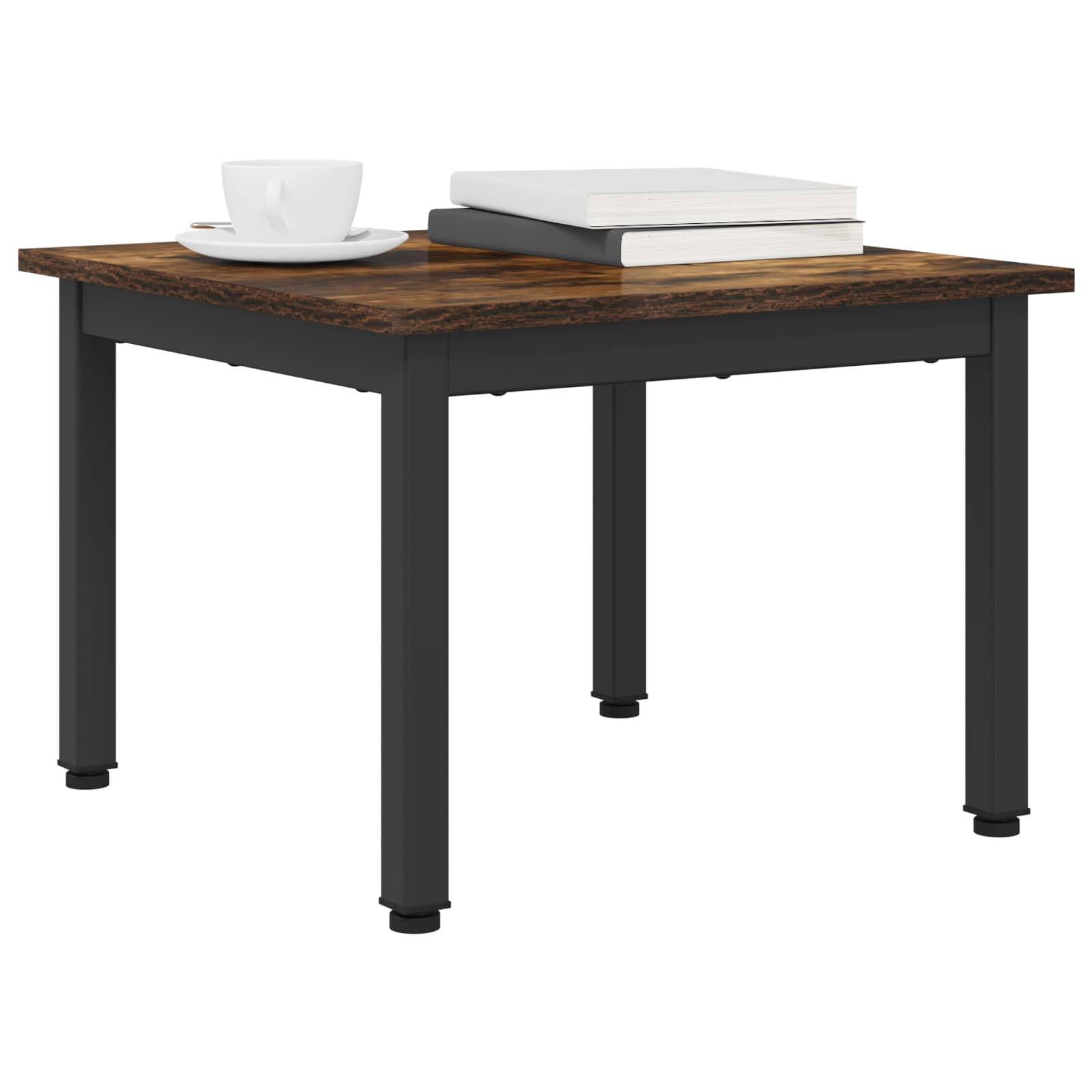 Tavolino da salotto Quercia Fumosa 50 x 50 x 36 cm 892544