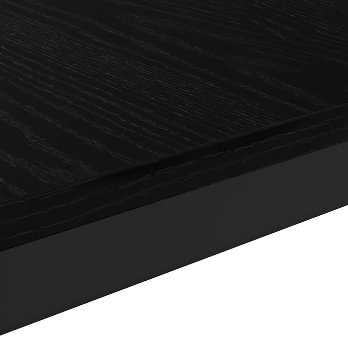 Tavolino da salotto Rovere Nero 60 x 30 x 36 cm 892548