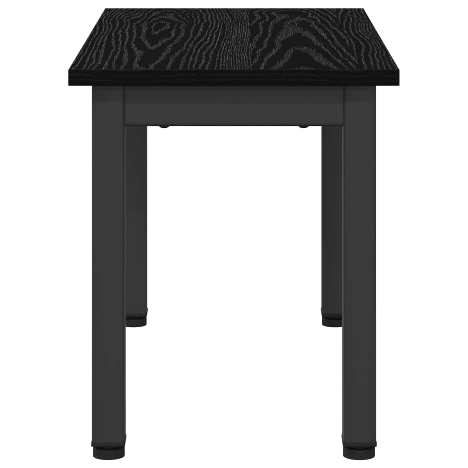 Tavolino da salotto Rovere Nero 60 x 30 x 36 cm 892548