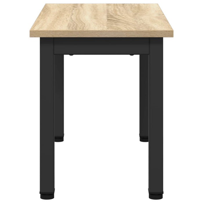 Tavolino da salotto Sonoma 60 x 30 x 36 cm Legno multistrato 892549