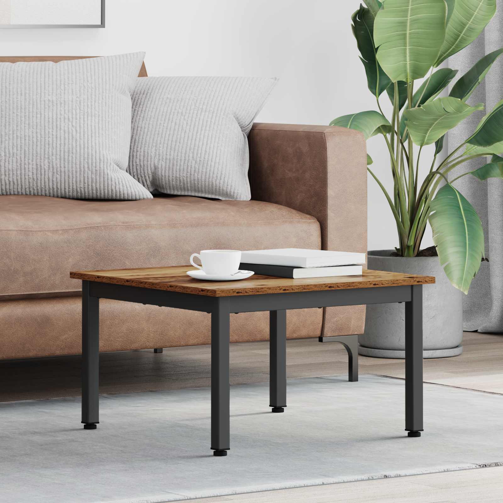 Tavolino da salotto Legno vecchio 60 x 60 x 36 cm 892558