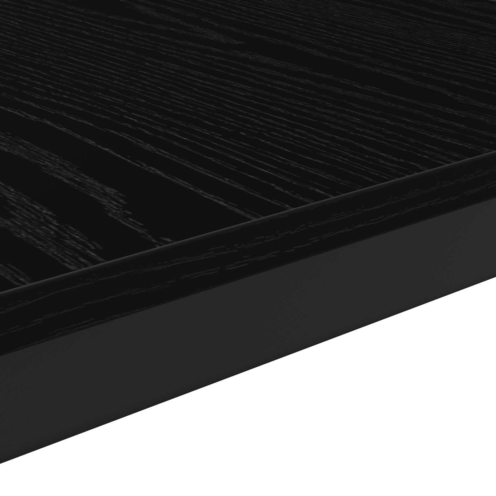 Tavolino da salotto Rovere Nero 60 x 50 x 36 cm 892560