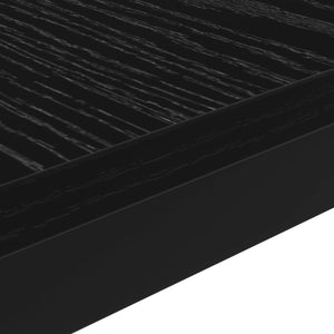 Tavolino da salotto Rovere Nero 70 x 50 x 36 cm 892566