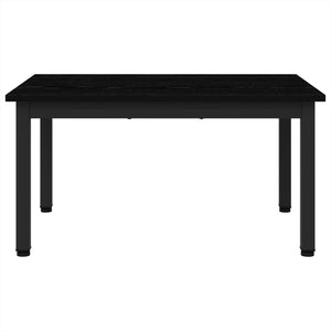 Tavolino da salotto Rovere Nero 70 x 50 x 36 cm 892566