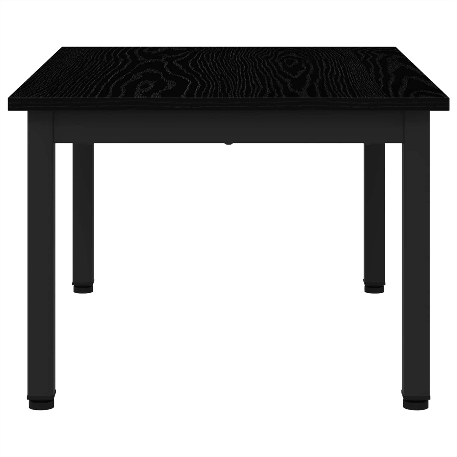 Tavolino da salotto Rovere Nero 70 x 50 x 36 cm 892566