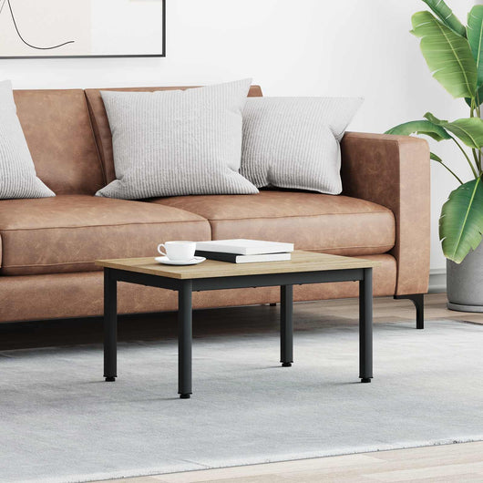 Tavolino da salotto Sonoma 70 x 50 x 36 cm Legno multistrato 892567