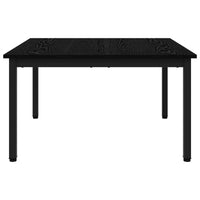 Tavolino da salotto Rovere Nero 80 x 80 x 45 cm 892578