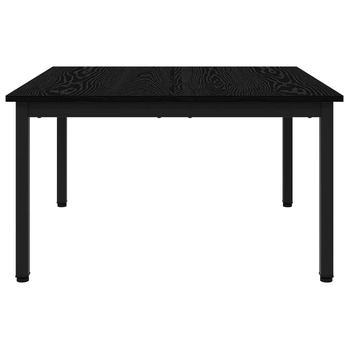 Tavolino da salotto Rovere Nero 80 x 80 x 45 cm 892578