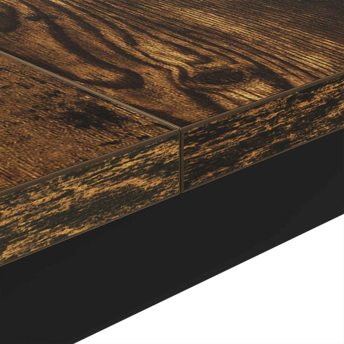 Tavolino da salotto Quercia Fumosa 80 x 80 x 45 cm 892580