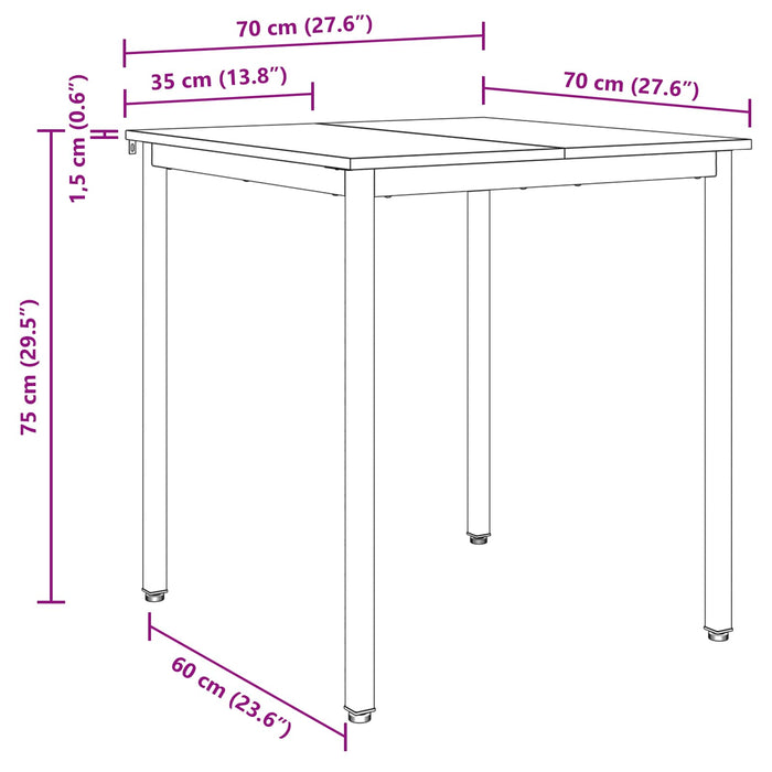 Tavoli da pranzo METALLO 892620