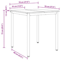 Tavoli da pranzo METALLO 892625